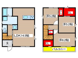 八事ヒルレジデンスD棟の物件間取画像